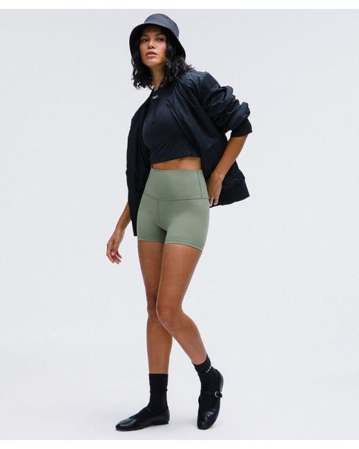lululemon athletica Green – Align High-Rise Shorts – 4" – /Pastel – Size 4