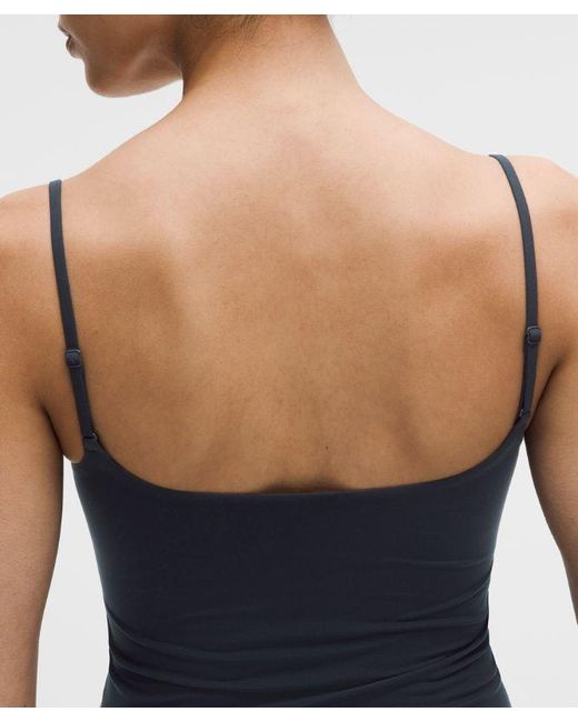lululemon athletica Blue – Wundermost Ultra-Soft Nulu Spaghetti-Strap Adjustable Cami – – Size Large