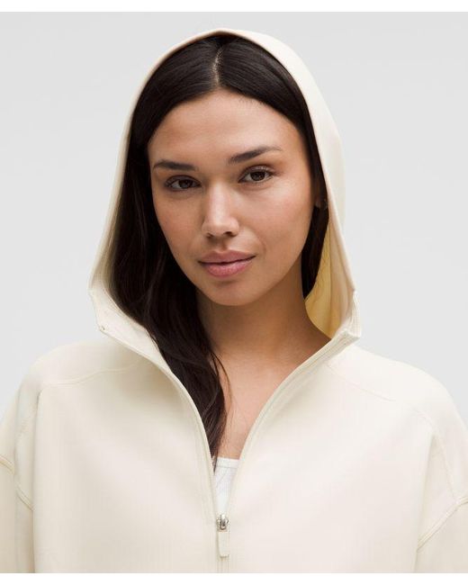 lululemon athletica Natural Softstreme Full-Zip Hoodie