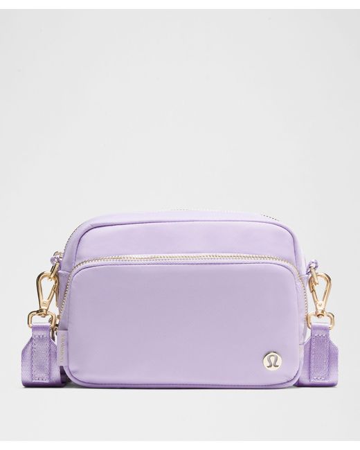 lululemon athletica Purple – Everywhere Crossbody Bag 2L Metal Hardware – /Pastel