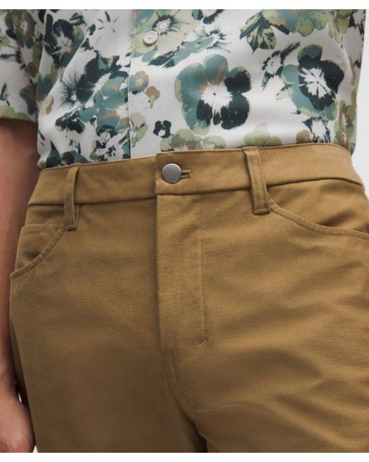 lululemon athletica Multicolor Abc Classic-fit Trousers Utilitech - 34" - Color Brown - Size 30 for men