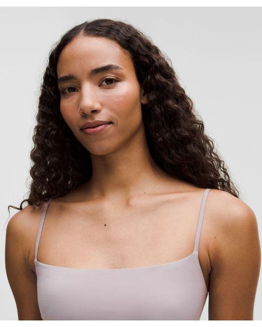 lululemon athletica Purple – Wundermost Ultra-Soft Nulu Spaghetti-Strap Adjustable Cami – – Size Large