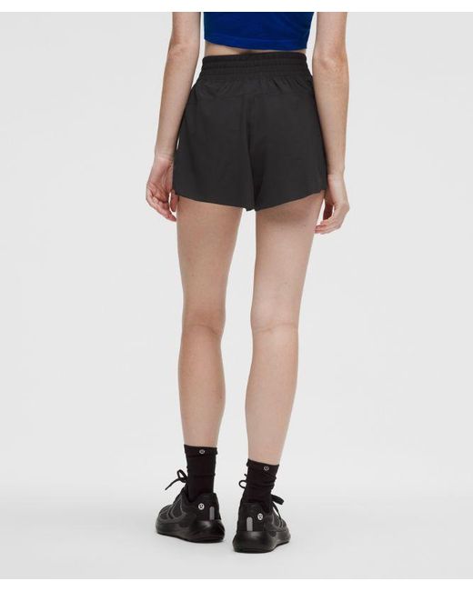 lululemon athletica Black Shake It Out High-Rise Running Short 2.5"
