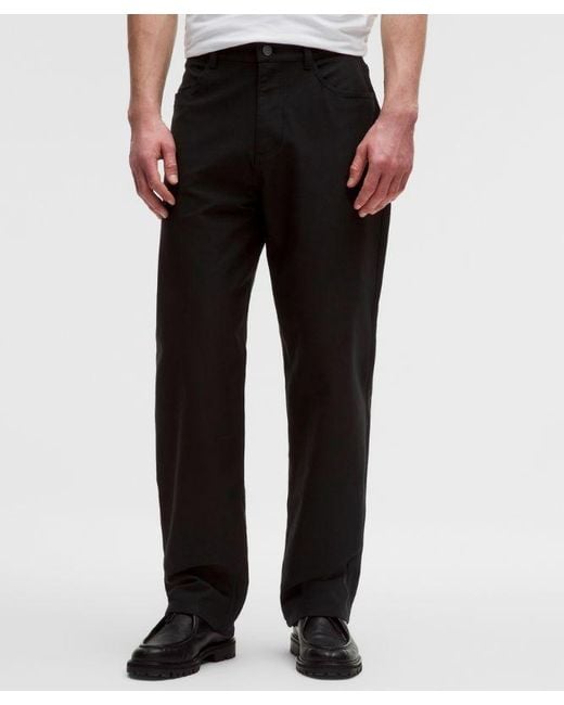 lululemon athletica Black – Easyfive Loose-Straight Trousers 30L – – Size 12 for men
