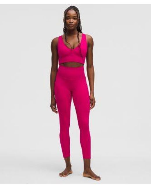 lululemon athletica Pink Align High-Rise Pant With Pockets 25"