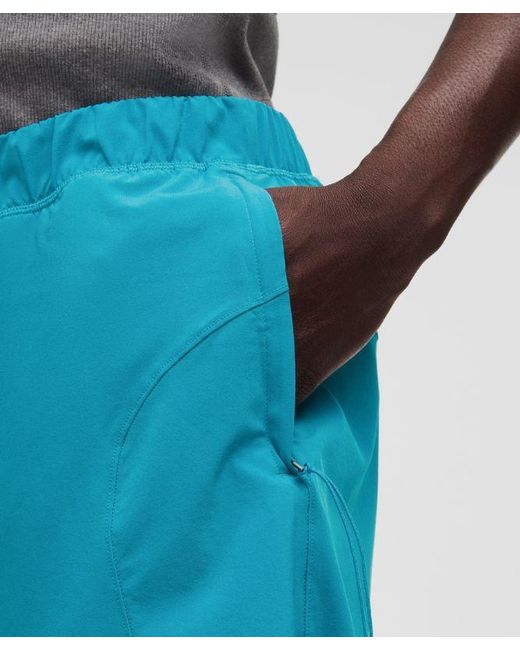 lululemon athletica Blue – Swift Lightweight Linerless Shorts Slnsh Collection – 6" – – Size Large for men