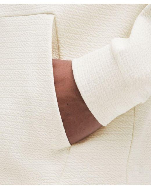 lululemon athletica Natural Textured Spacer Hoodie for men