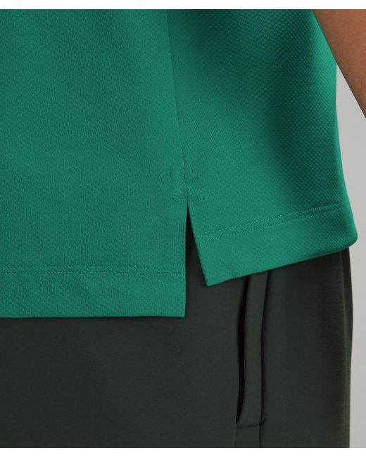 lululemon athletica Green – Logo Sport Polo Short-Sleeve – – for men