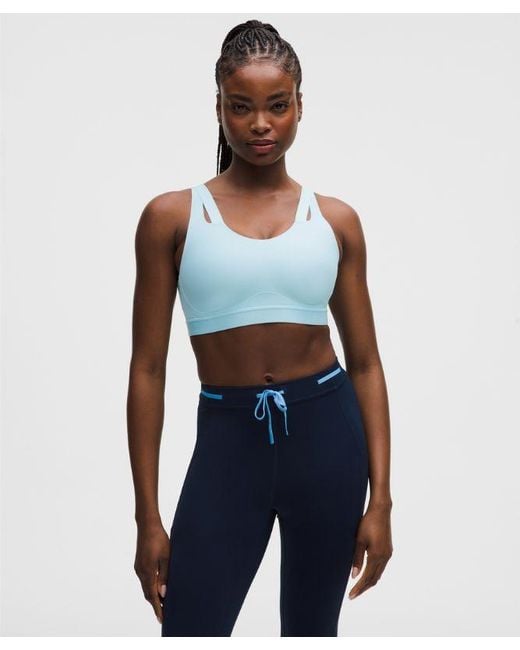 lululemon athletica Blue – Levitation Sports Bra High Support, B–Dd Cups – – Size 12