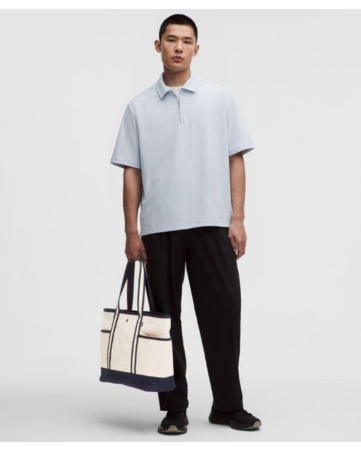 lululemon athletica White – Daily Multi-Pocket Zip-Top Tote Bag 18L –