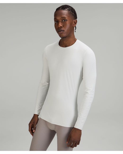 Lululemon athletica Modal-Silk Blend V-Neck Long-Sleeve Shirt