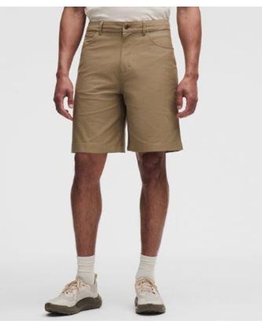 lululemon athletica Natural Easyfive Relaxed-Fit Short 9" for men