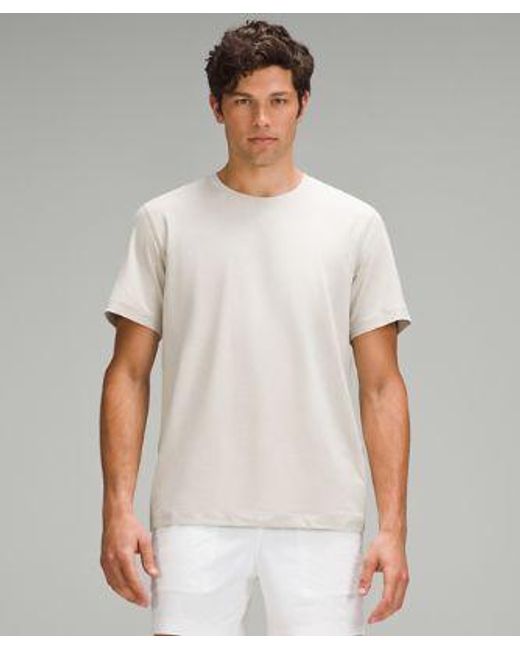 lululemon athletica White – Soft Jersey Short-Sleeve Shirt – – for men