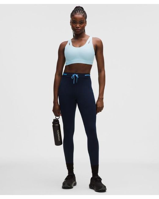 lululemon athletica Blue – Levitation Sports Bra High Support, B–Dd Cups – – Size 12
