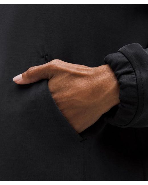 lululemon athletica Black Softstreme Half-Zip