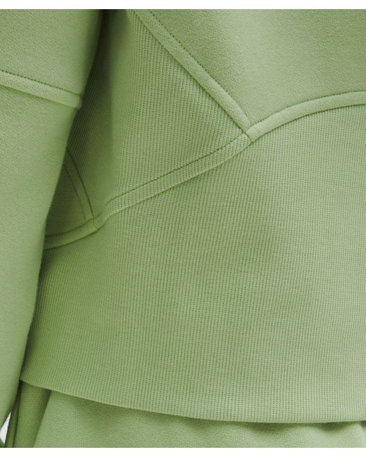 lululemon athletica Green Scuba Oversized Half-Zip Hoodie