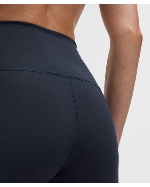 lululemon athletica Wunder Train High-rise Crop Leggings - 23" - Color Blue - Size 0