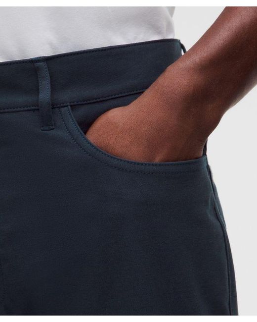 lululemon athletica Blue – Easyfive Classic-Straight Trousers 32L Light – – Size 4 for men