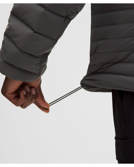lululemon athletica Gray Navigation Down Jacket for men