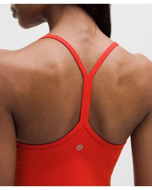 lululemon athletica Red Flow Y Dress