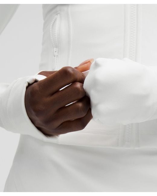 lululemon athletica White Define Cropped Jacket