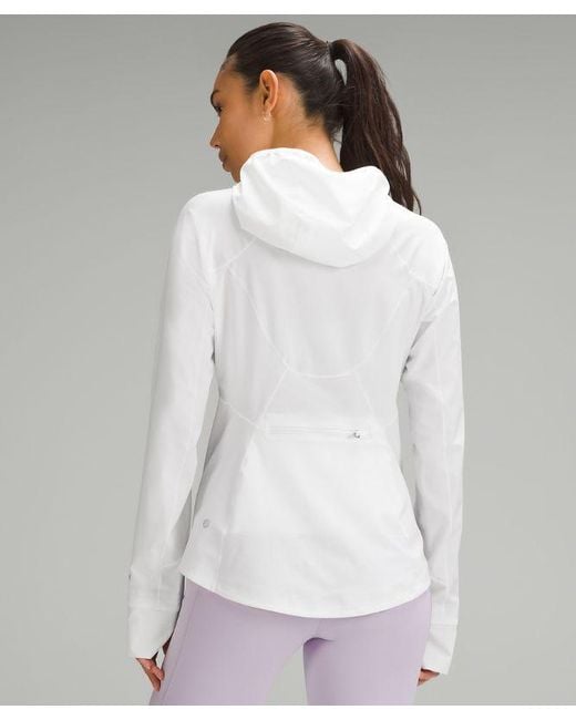 lululemon athletica White – Mist Over Windbreaker – – Size 4