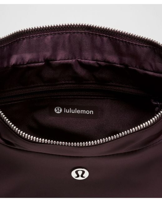 lululemon festival bag black cherry All Night Crossbody Belt 5L Lululemon Festival Bag (First Release)
