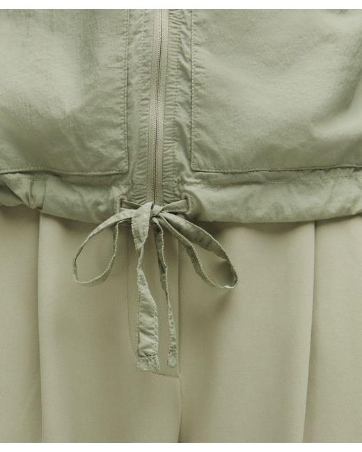 lululemon athletica Green Hood-Lite Relaxed-Fit Jacket