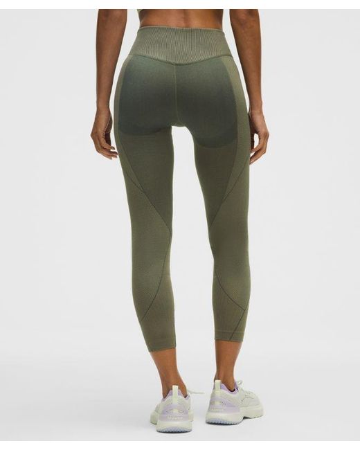 lululemon athletica Green – Get Low High-Rise Training Tight Leggings – 25" – – Size 4