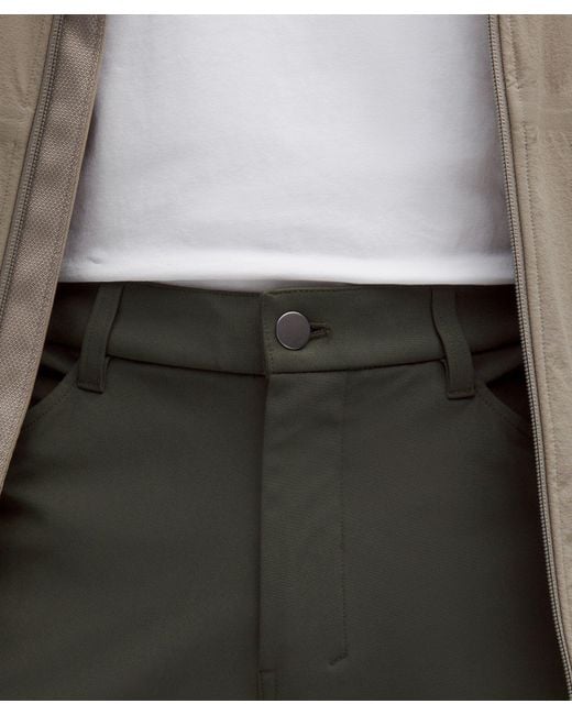 lululemon athletica Natural – Abc Classic-Fit 5 Pocket Trousers 32L Warpstreme – – Size 12 for men