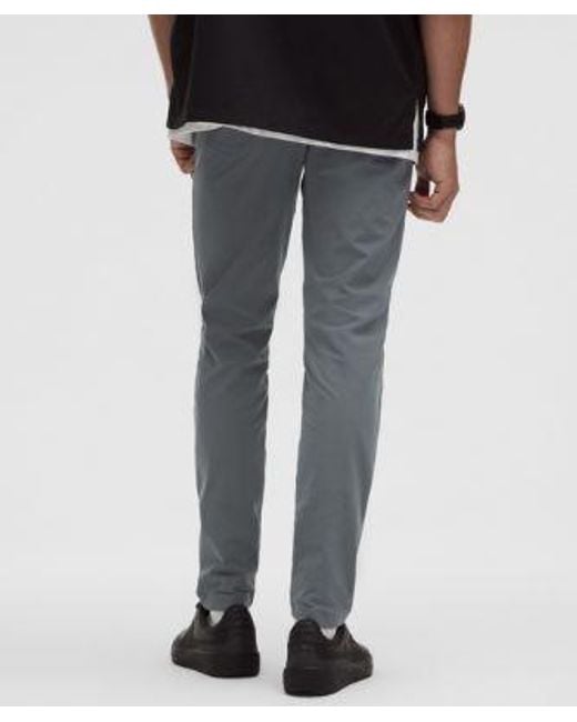 lululemon athletica Blue Abc Slim-Fit 5 Pocket Pant 28L for men