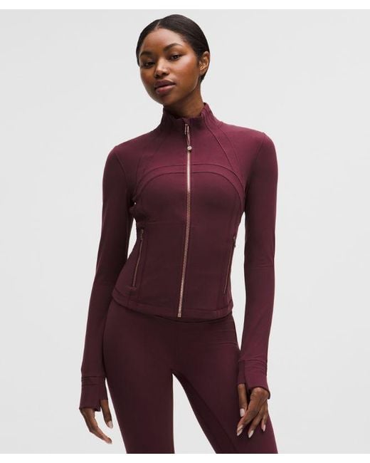 lululemon athletica Red Define Cropped Jacket