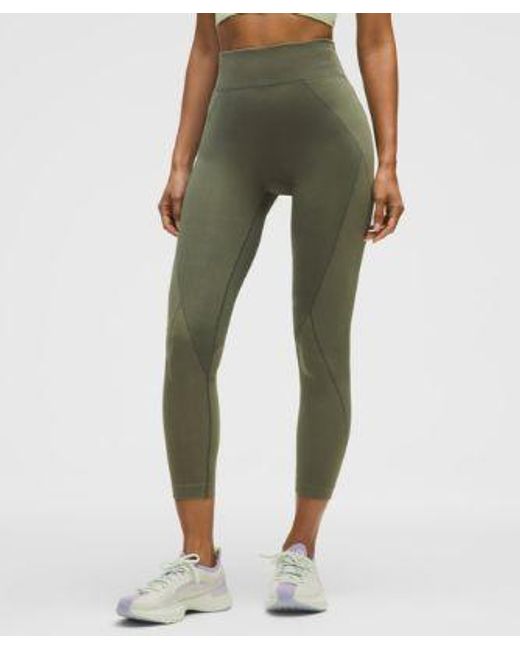 lululemon athletica Green – Get Low High-Rise Training Tight Leggings – 25" – – Size 4