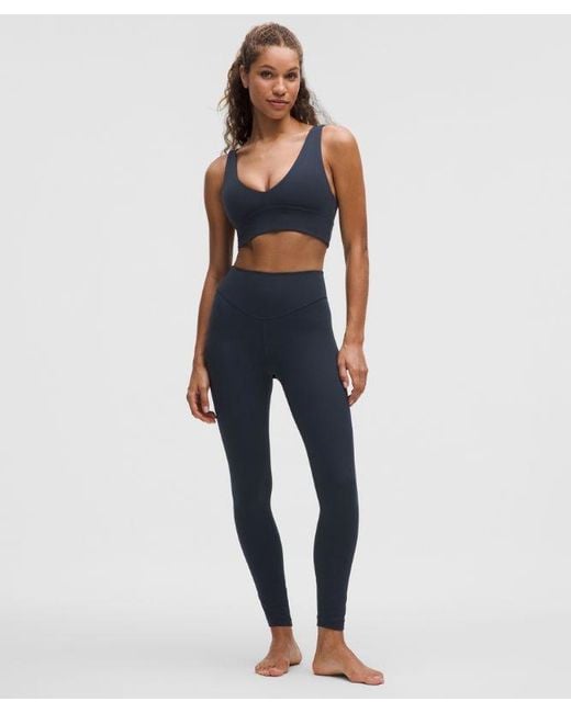 lululemon athletica Blue – Wunder Under Luxtreme High-Rise Tight Leggings – 25" – – Size 4