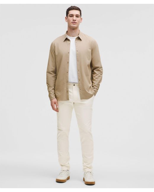 lululemon athletica Natural Abc Slim-Fit Trouser 32L for men