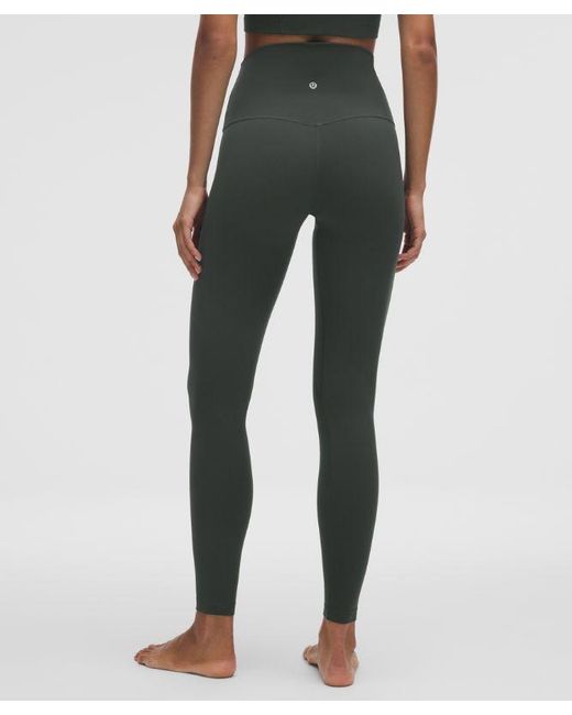 lululemon athletica Green Align Super-High-Rise Pant 28"