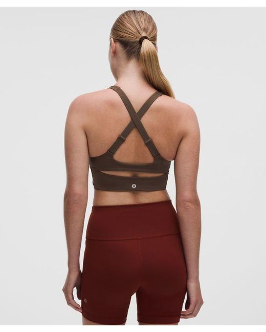 lululemon athletica Red – Like A Cloud Train Sports Bra Medium Support, B/C Cup – – Size 14
