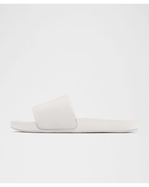 lululemon athletica White Restfeel Slide