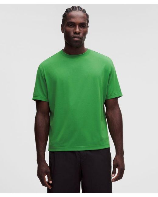 lululemon athletica Green – Easyset Training Short-Sleeve Shirt – – Size Large for men