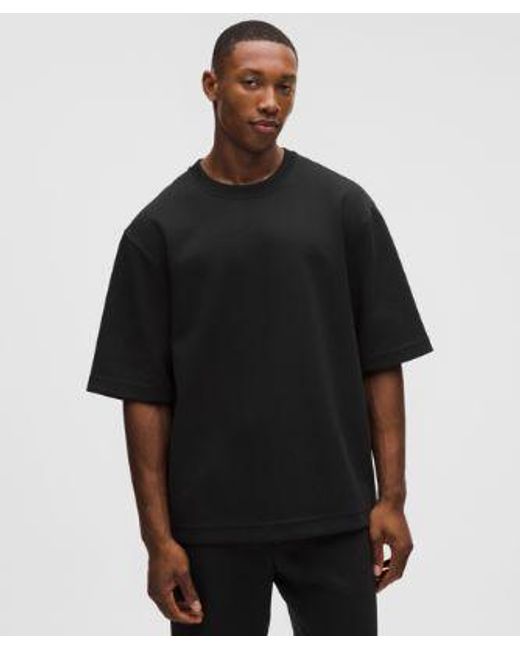 lululemon athletica Black Grand Standard Short-Sleeve Crew for men