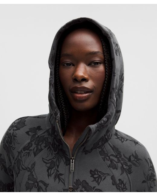 lululemon athletica Black Scuba Full-Zip Hoodie