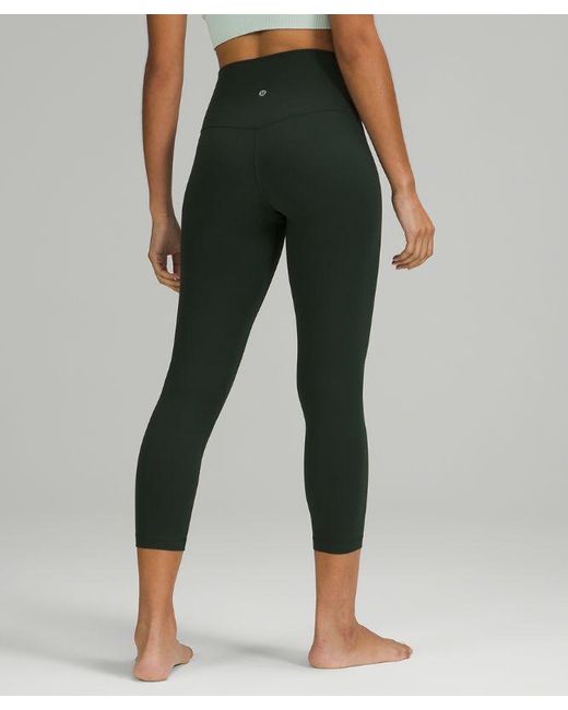 lululemon athletica Green – Align High-Rise Crop Leggings – 23" – – Size 4