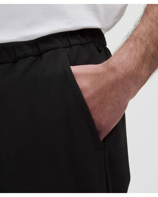 lululemon athletica Black Abc Pull-on Pant 3" for men