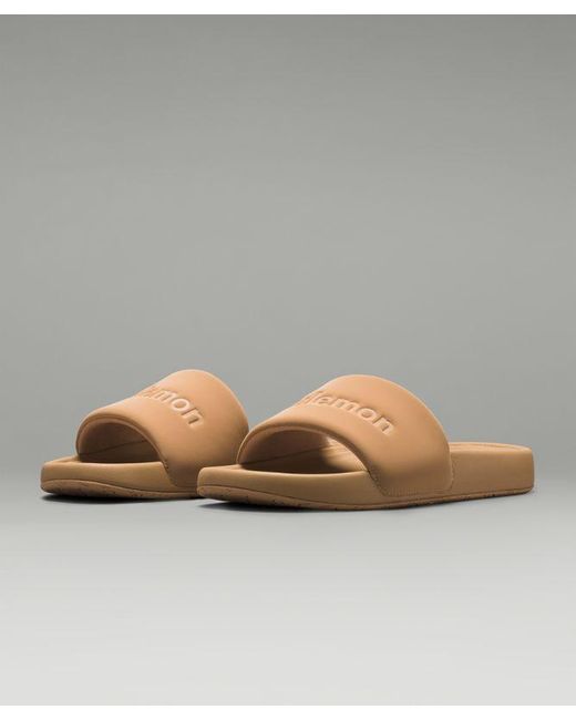 lululemon athletica Brown Restfeel Slide Graphic