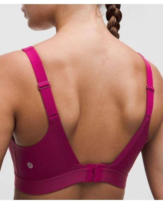 lululemon athletica Red Levitation Sports Bra
