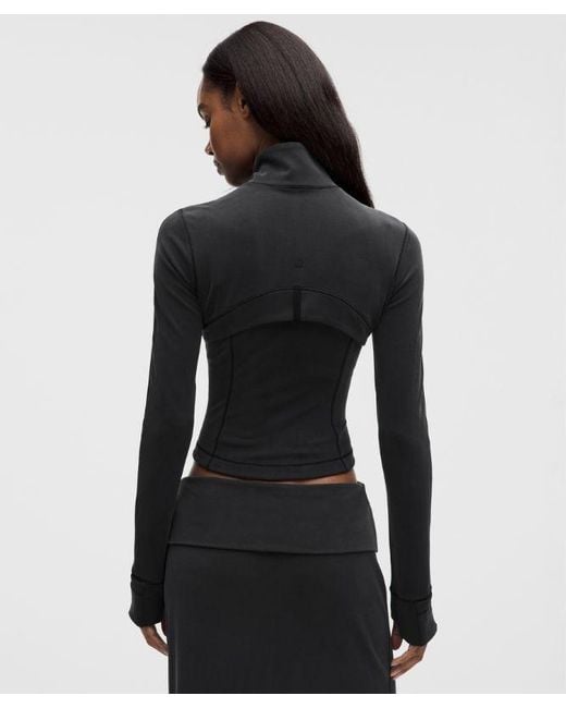 lululemon athletica Black – Define Jacket Micro-Rib Drapey Softstreme – – Size 4