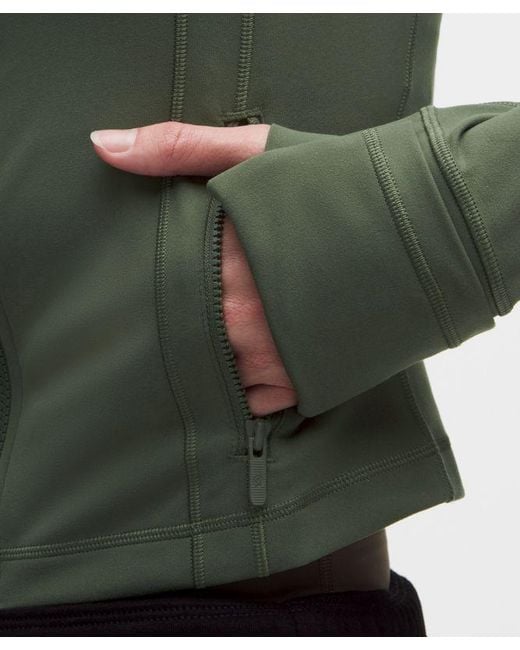 lululemon athletica Green Define Cropped Jacket
