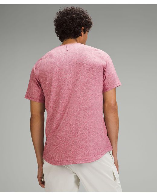 lululemon athletica Pink License To Train Short-sleeve Shirt