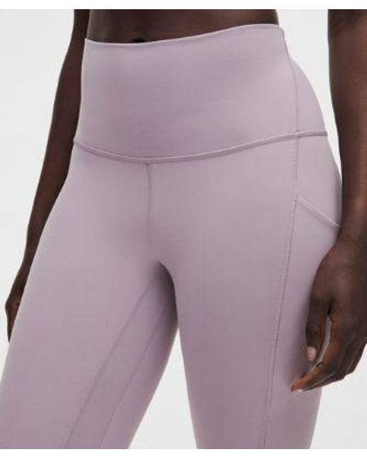 lululemon athletica Purple – Align High-Rise Pants With Pockets – 25" – /Pastel – Size 4