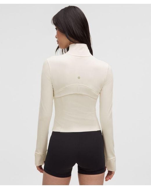 lululemon athletica White Define Cropped Jacket